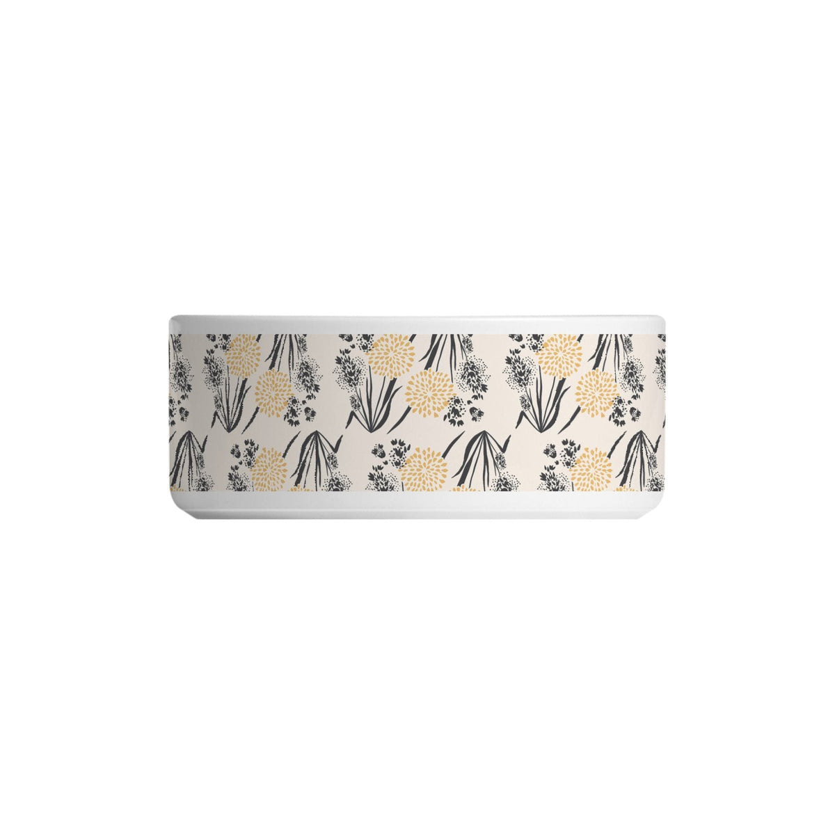 Pets accessories: Blue-grey flowers Grounded Grace