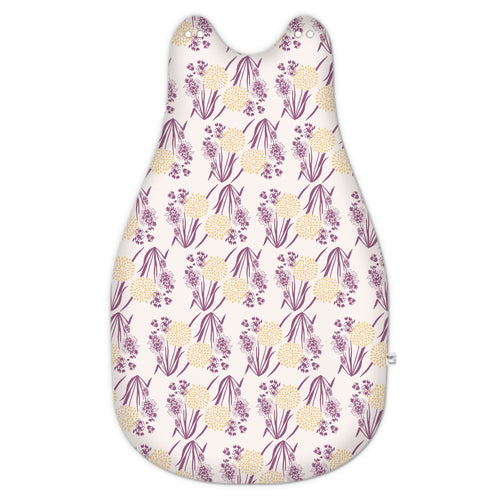 Baby Sleeping Bag large pink flowers Grounded Grace