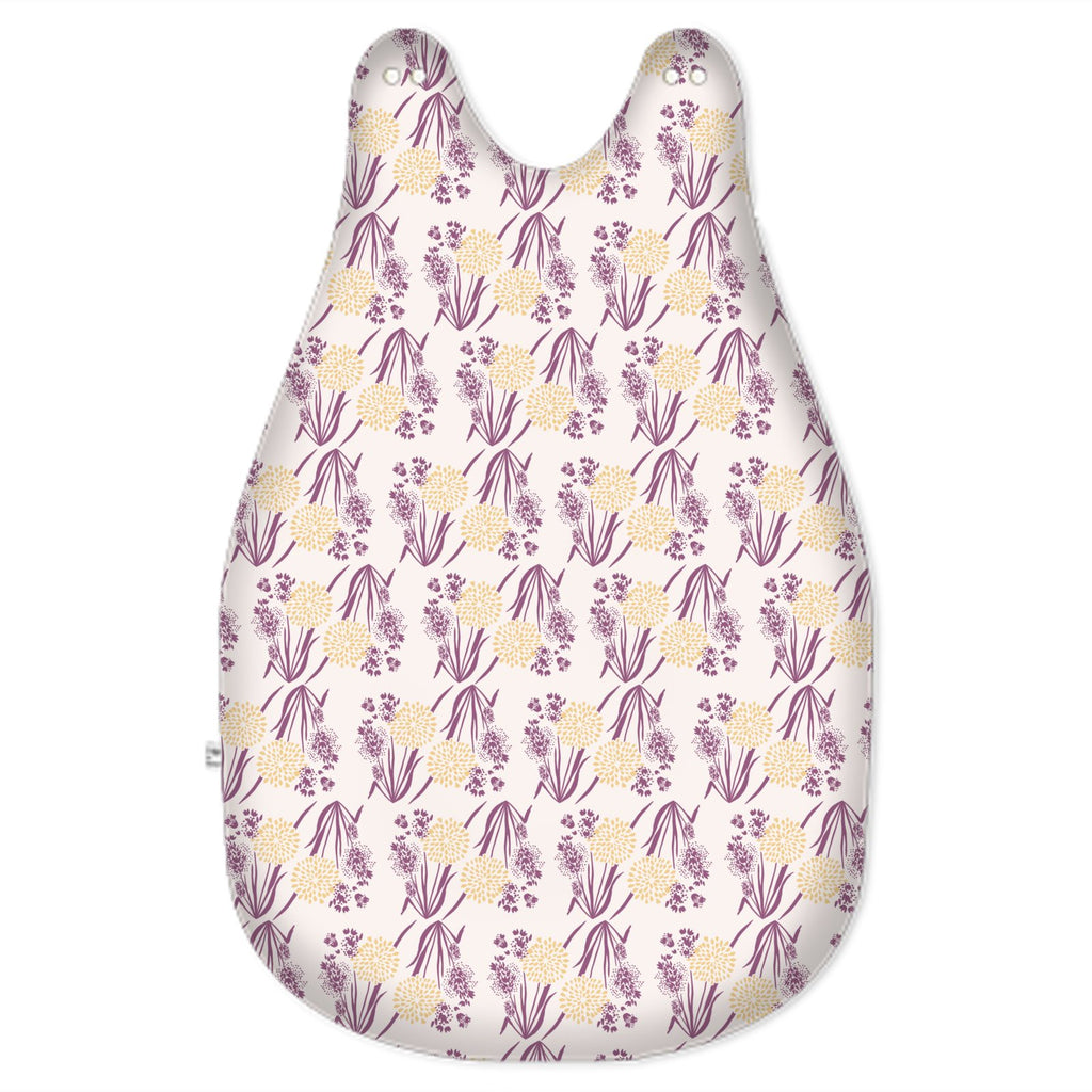 Baby Sleeping Bag small pink flowers Grounded Grace