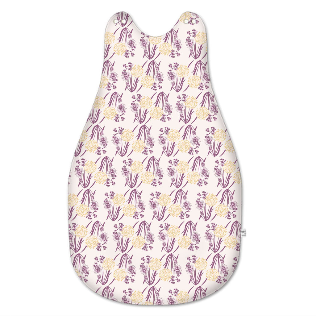 Baby Sleeping Bag small pink flowers Grounded Grace
