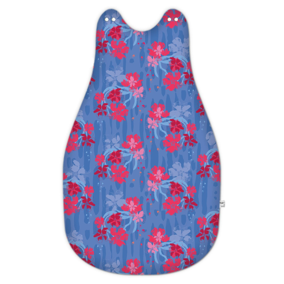 Baby Sleeping Bag tropical flower dream hot pink/blue