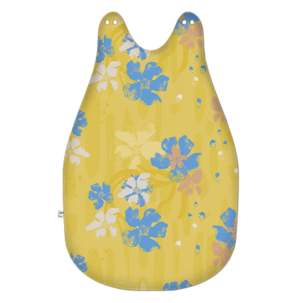Baby Sleeping Bag tropical flower dream bright yellow/ blue