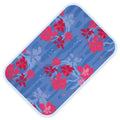 Baby Changing Mats tropical flower dream hot pink/blue