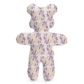 Teddy Bear pink flowers Grounded Grace