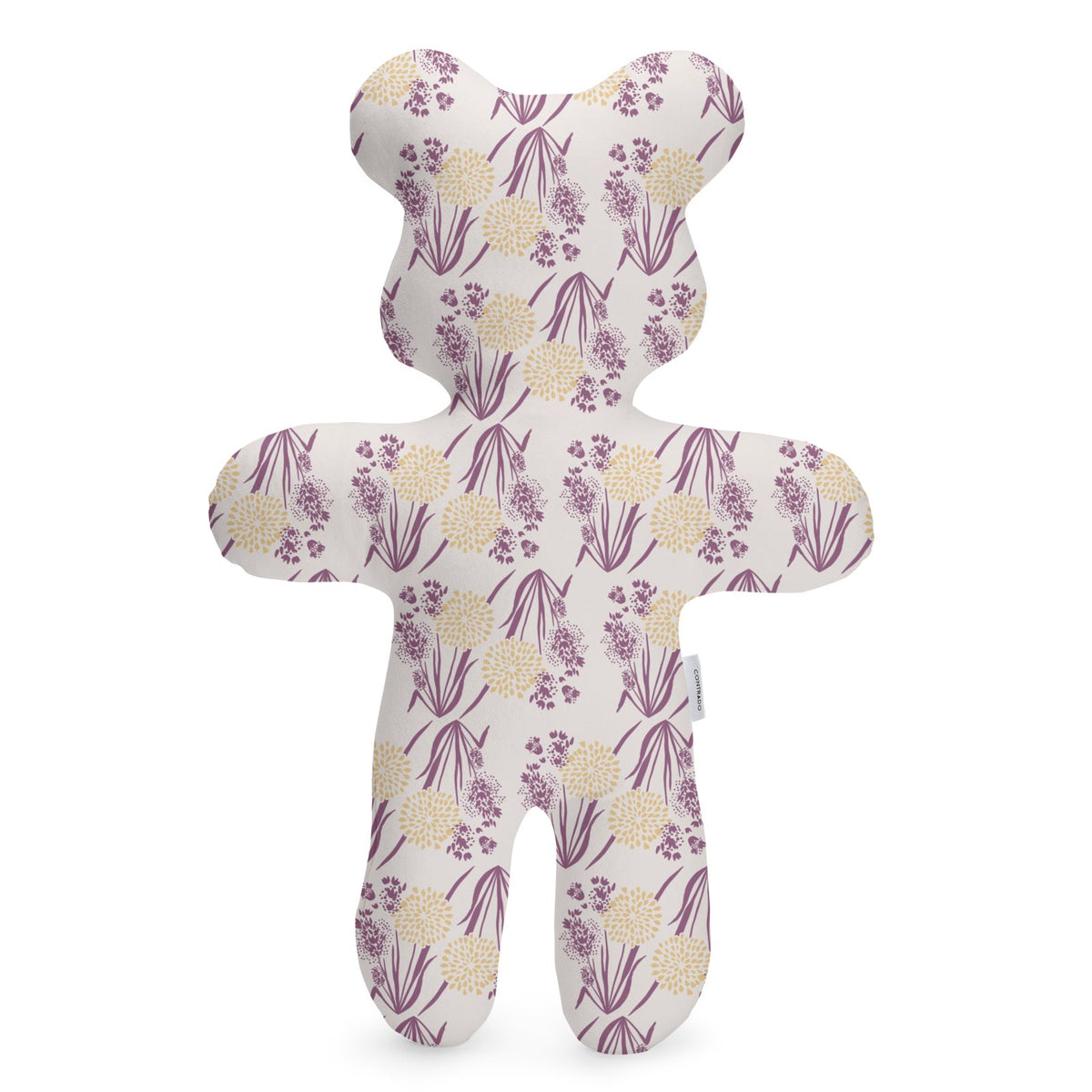 Teddy Bear pink flowers Grounded Grace