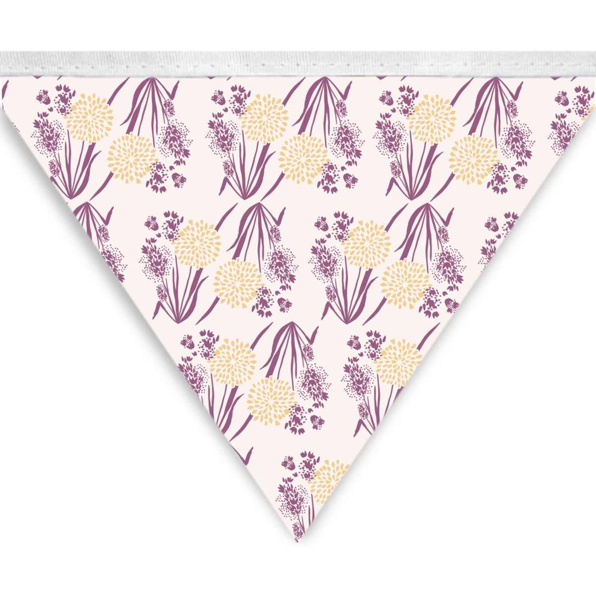 Bunting pink flowers Grounded Grace