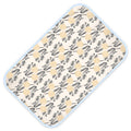 Baby Changing Mats blue-grey flowers Grounded Grace